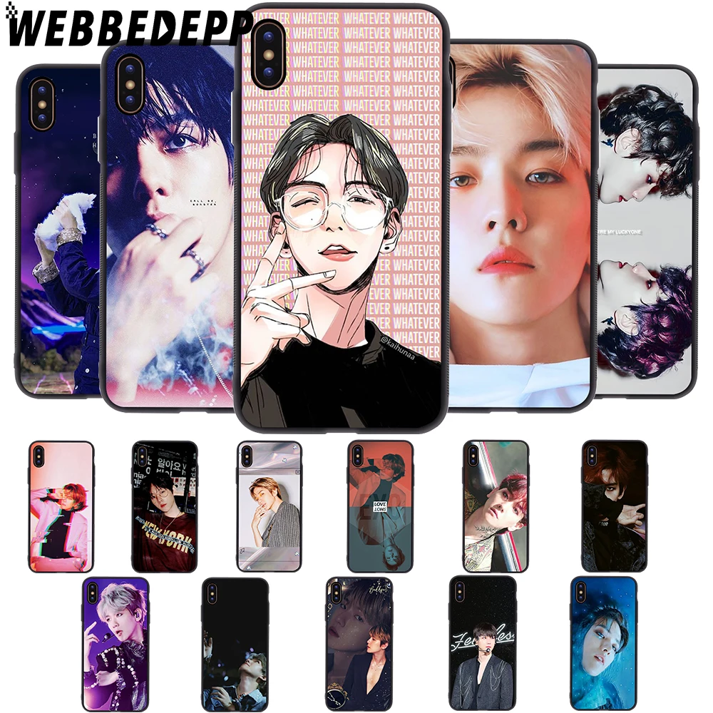 WEBBEDEPP BAEKHYUN EXO мягкий чехол для iPhone 5 5S 6 6S 7 8 Plus X XS 11 Pro Чехол MAX XR|Бамперы| |