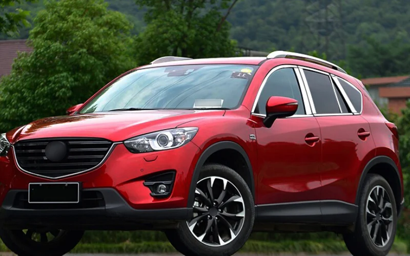 Полный Окно Планки+ боковое зеркало Накладка для Mazda CX-5 CX5 2013