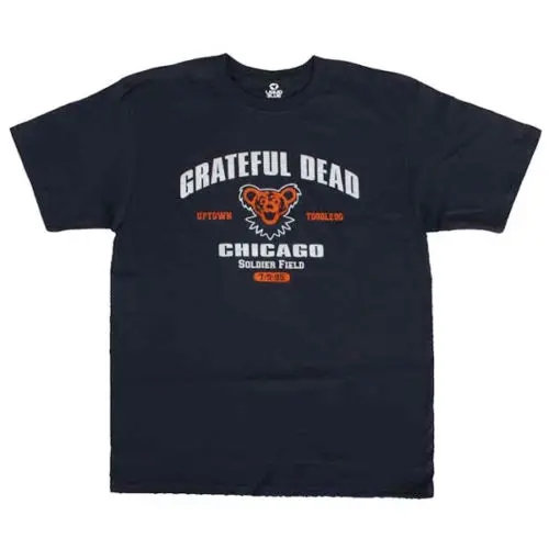 2019 летняя стильная футболка с надписью Grateful Dead Chicago ྛ Soldier полевой Новый