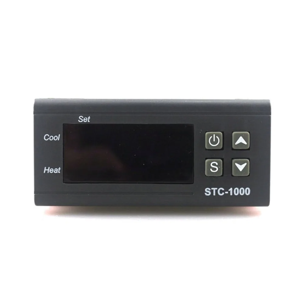 STC 1000 цифровой термостат инкубатор регулятор температуры два реле выход LED 110 В 220