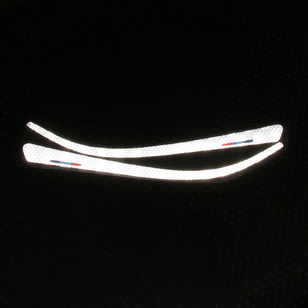 Reflective Tape Anti-collision Side Rearview Mirror Car Sticker For BMW 1 2 3 4 series GT F20 F34 F30 F31 F22 F32 F33 F36 X1 E84