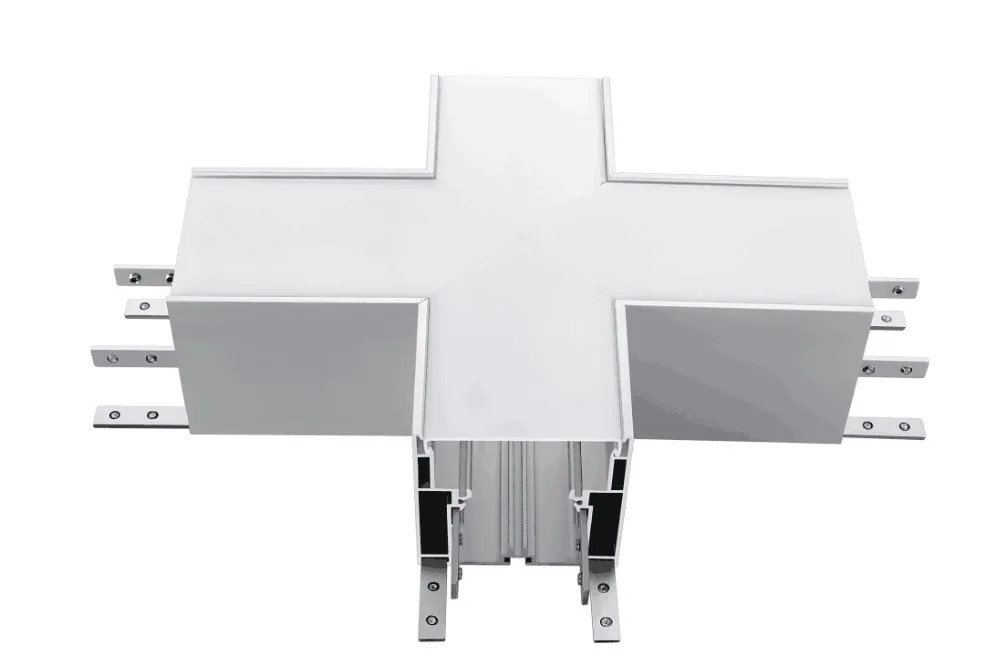 Luminária de Escritório o Envio Gratuito de Luminária de Escritório Ip40 Seamless Acopláveis Lâmpada Linha 30 w Linkable Suspenso Luminária Pendente Levou Luz Linear 16 IP40 seamless acopláveis lâmpada linha 30 w