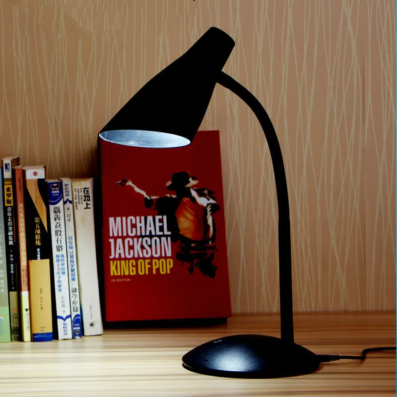 

5W Creative led desk lamp bedroom bedside reading learning eye care decorative lamp adjustable USB rechareable lamp