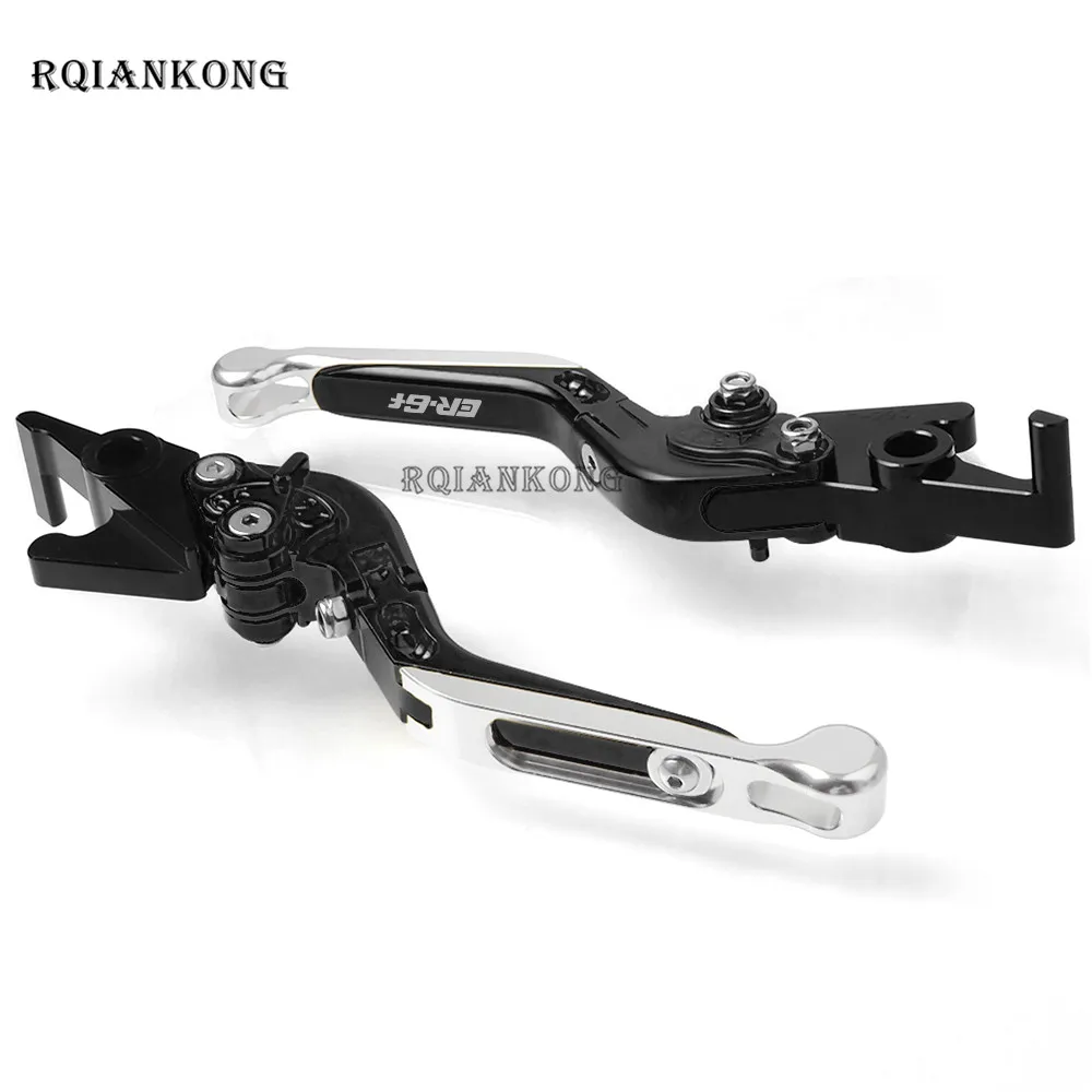 Для Kawasaki NINJA ER6F ER 6F 6 F двигатель мотоцикла CNC алюминиевый регулируемый складной