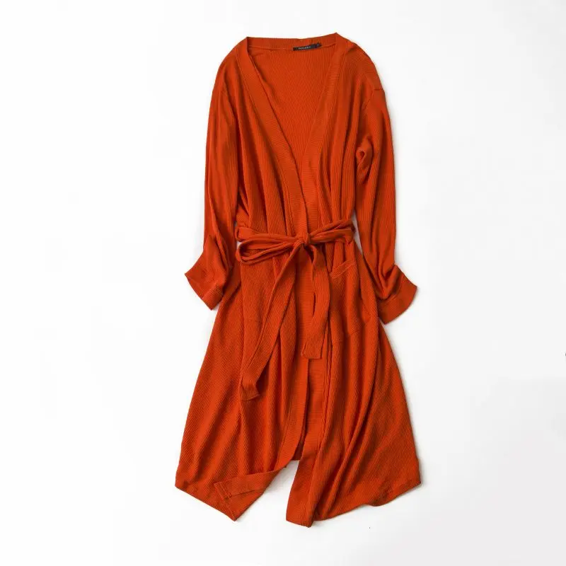 Download 2019 Spring Brand Waffle Robes lovers Pajamas Women Cotton ...