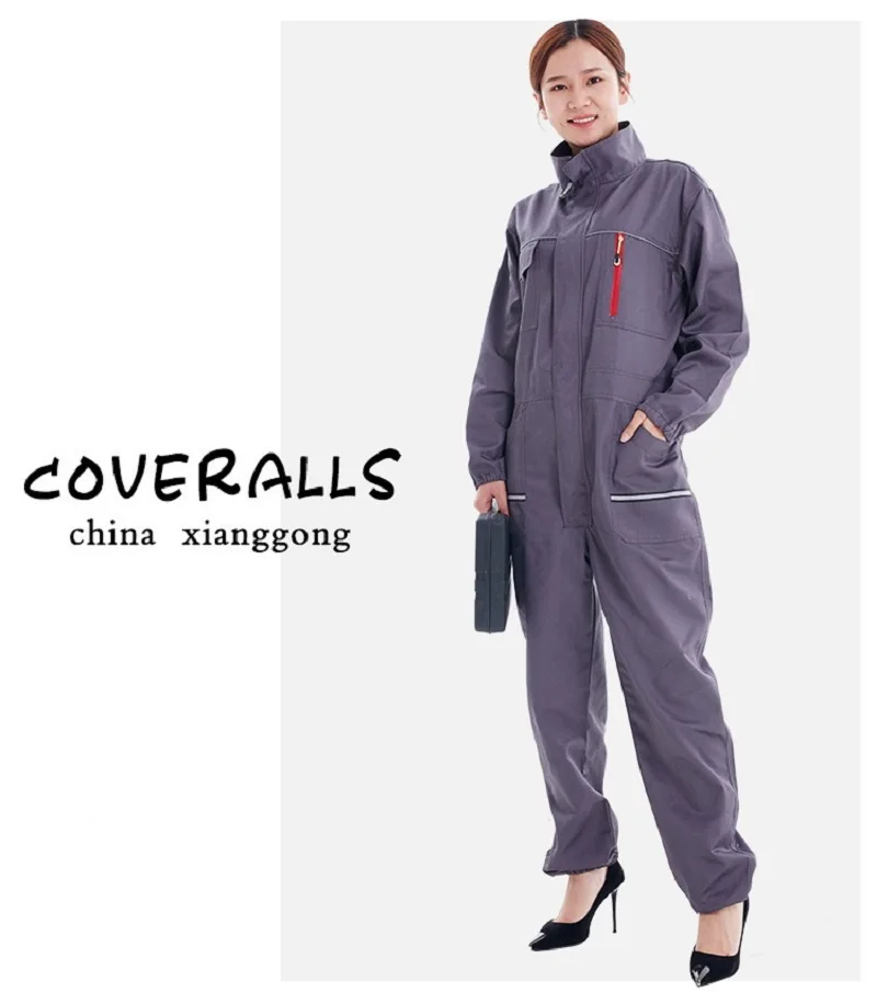 Mens Work Clothing Long Sleeve Coveralls High Quality Overalls Worker Repairman Machine Auto Repair Electric Welding Plus Size