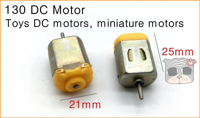 130 Micro DC Motor 3v Electric motor For Electronic Toys  Sex Toys  Electronic Tools  Four Wheel Drive Car