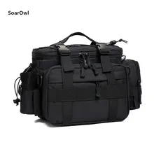Многофункциональная сумка на плечо рыболовные снасти Сумка водонепроницаемая сумка Открытый тактический альпинистский Рюкзак Портативный Нейлон