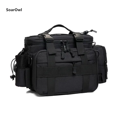 Bolsa de Artes de Pesca Bolsa de Pesca Bolsa ao ar Mochila de Nylon Portátil à Prova Multifuncional Ombro Livre Montanhismo Tático d’ Água