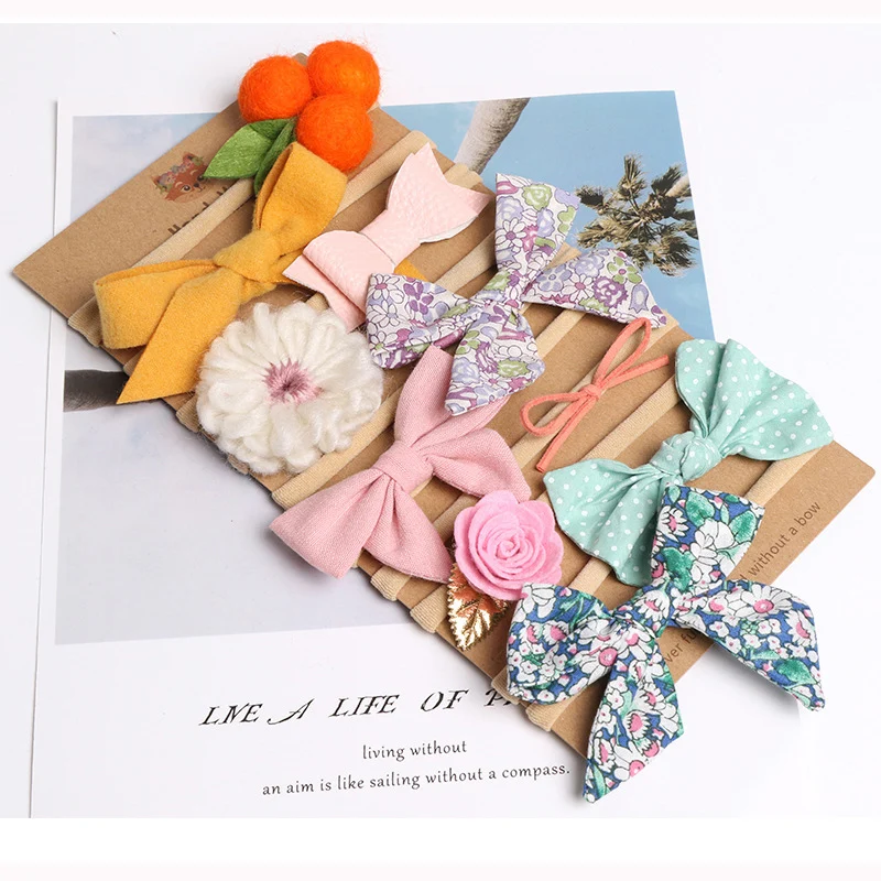 New Baby Girls Bows Headband 10Pcsset Stretchy Nylon Headbands For Cute Prints Set Kids Hair Accessories huismerk kopen in de aanbieding New Baby Girls Bows Headband 10Pcsset Stretchy Nylon Headbands For Cute Prints Set Kids Hair Accessories huismerk kopen in de aanbieding