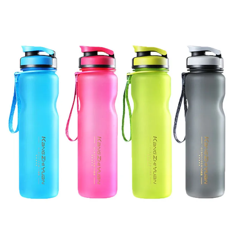 Portable BPA Free Plastic My Water Bottle 1000ml Bicycle Drink Fruit