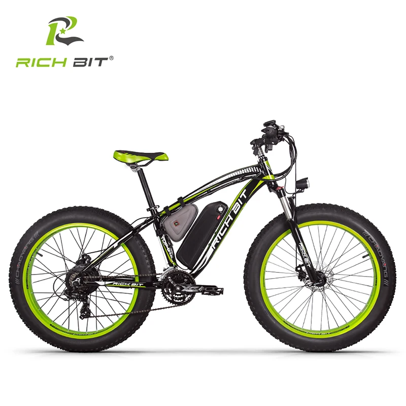 Discount RichBit RT-012 High Capacity Electric Bike Battery 1000W 48V 17Ah Lithium Battery With Charger HAILONG LG 18650 Cell battery 0