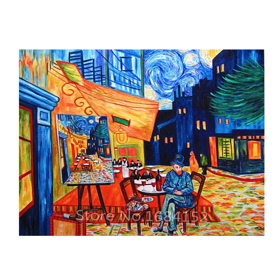 

Home Decoration DIY 5D Diamond Embroidery Van Gogh abstract diamond painting Cross Stitch kits Resin Hobby Craft A274