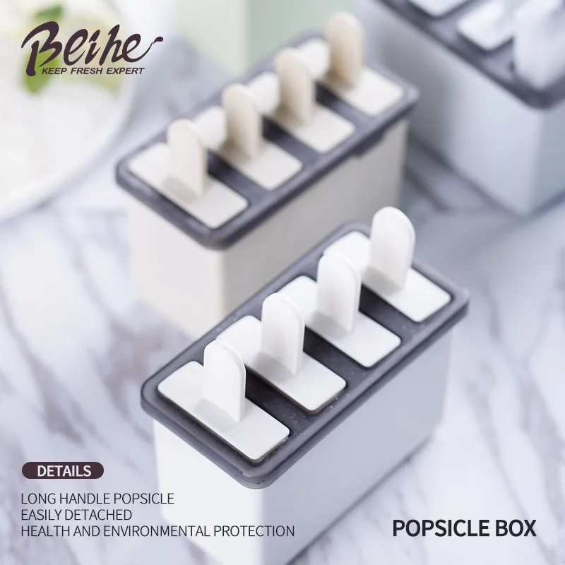 

Frozen Ice Cream Plastic Mold Pop Popsicle Maker Lolly Mold Tray Pan Creator Tool