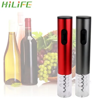 

HILIFE Wine Bottle Opener Corkscrew Cordless Electric Automatic Creative Useful Bar Tool With Foil Cutter Kitchen Accessories