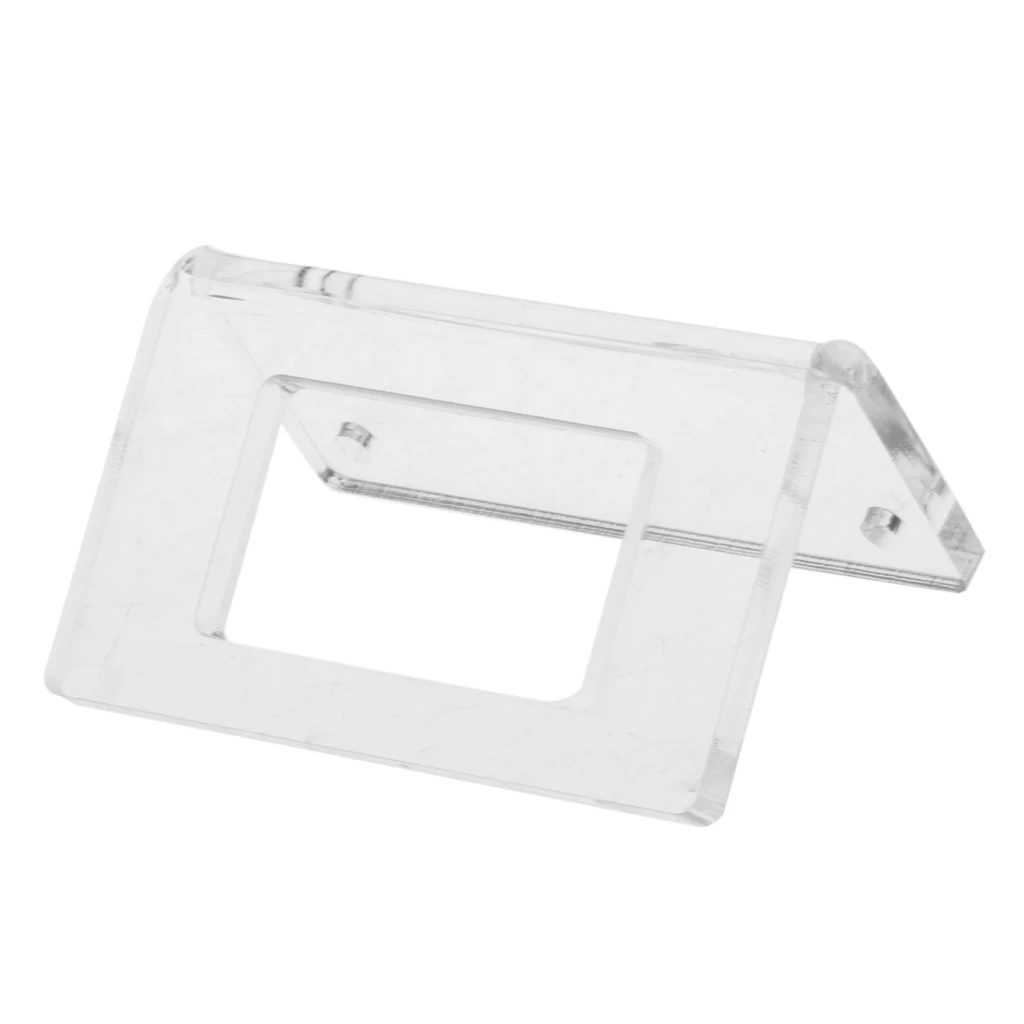 Dovewill PC Water-cooled Thermoscope Meter Thermometer Acrylic Bracket Holder White