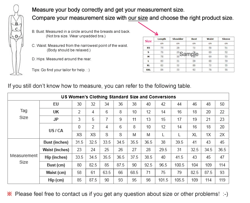 size measurement
