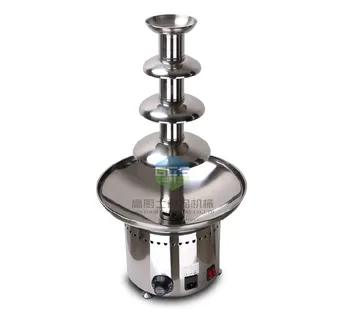 

Free shipping Commercial use 4 Tiers Chocolate fountain , top quality with CE Export to Europe