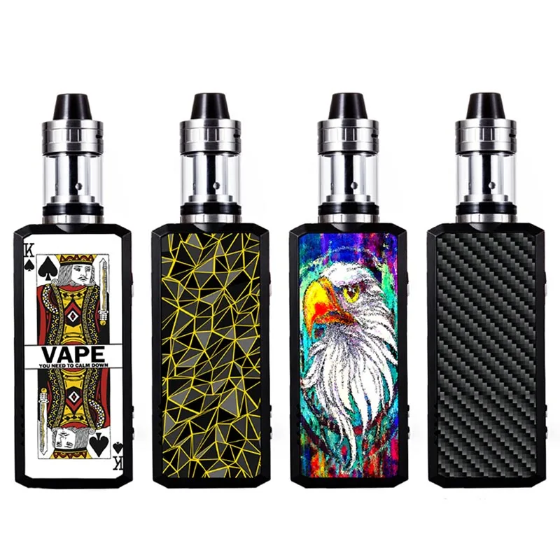 GTS86 80 Вт коробка VAPE mod kit электронная сигарета 2100 мАч батарея 3 мл бак 0.4ohm