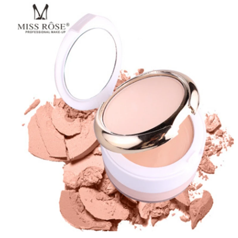 Miss Rose Natural Make Up Face Powder Foundations Matte Contour Palette