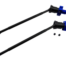 Обновления стали CV мост комплект с 24 мм алюминиевые колеса с шестигранной для Traxxas X-Maxx