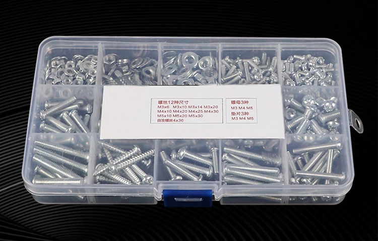 

Round head Phillips head screw nut nut screw washer self-tapping screw set Laptop universal screw Notebook screw