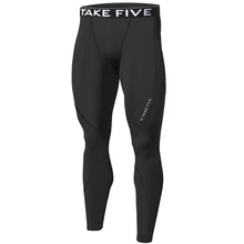 Новые дай пять Для мужчин кожи компрессионные колготки базовый Слои бег брюки-501-001