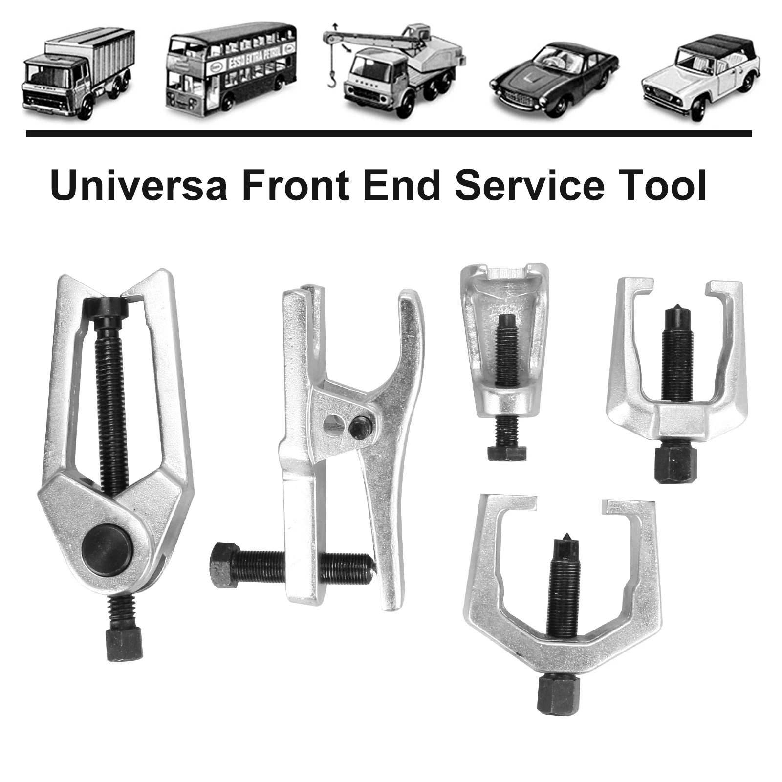 5 шт. набор сервисных инструментов с передним концом Pitman Arm/Tie Rod End съемник шаровых