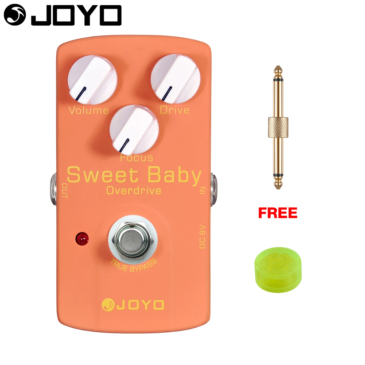JOYO Sweet Baby искажения Электрогитары педаль эффектов Правда Обход JF 36 Бесплатная
