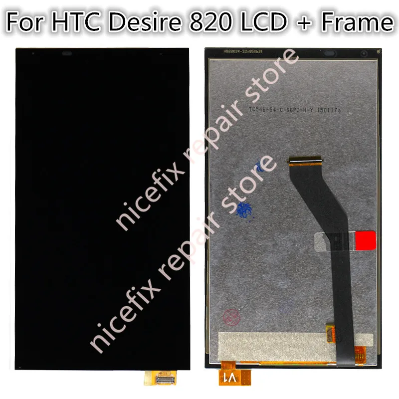 100 tested For HTC Desire 820 D820 LCD Display Touch Screen Digitizer