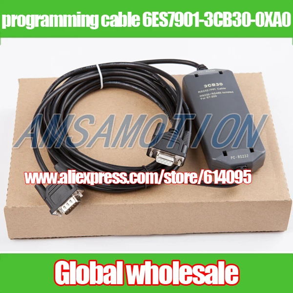 

1pcs PLC programming cable 6ES7901-3CB30-0XA0 for Siemens S7200 / RS232/ppi cable isolated serial data download cable pc-ppi