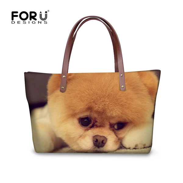 Forudesigns/померанский шпиц сумки Для женщин Сумки собака Леди Сумки Tote Сумки путешествия Креста тела сумка для женщины Bolsas feminina - Цвет: H831AL