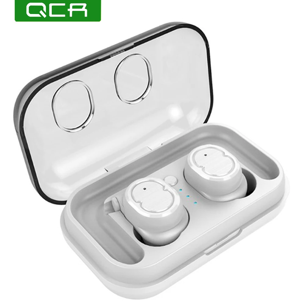 QCR TWS 8 Беспроводные Bluetooth 5 0 наушники гарнитура сенсорное управление настоящие