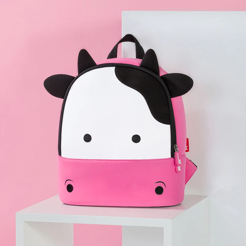 طفل فتاة على ظهره ، 3D البسيطة يونيكورن الكرتون السفر قبل حقيبة مدرسية للفتيات الفتيان الاطفال 2-8 سنوات