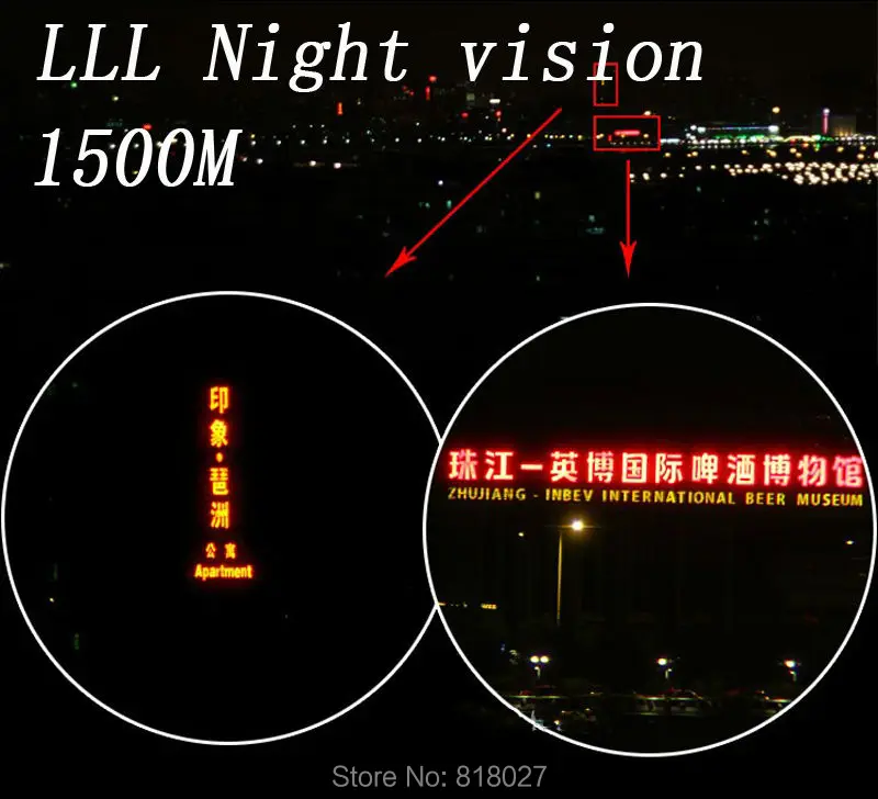 Portátil à Prova Água de Alta Binóculos Nikula Visão Noite Telescópio Binocular Bak4 Nitrogênio-cheia Central Zoom d' Qualidade 10x42 Lll 26 High Quality Ferramenta
