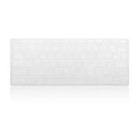 11,6 дюймов силиконовый чехол-клавиатура для ноутбука Apple macbook air 11 дюймов защитные наклейки для macbook air 11 - Цвет: clear