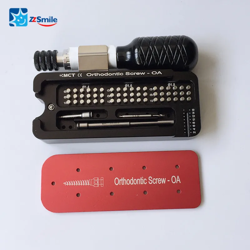 

CE Approved Dnetal Orthodontic Screw/MiNi Titanium Orthodontic Screw for Elastic Band and Wire MOA-01