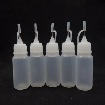 

50pcs/lot 10ml Bottle Plastic Needle Dropper Bottle Refillable Eliquid For RDA Atomizer Electronics Accessory