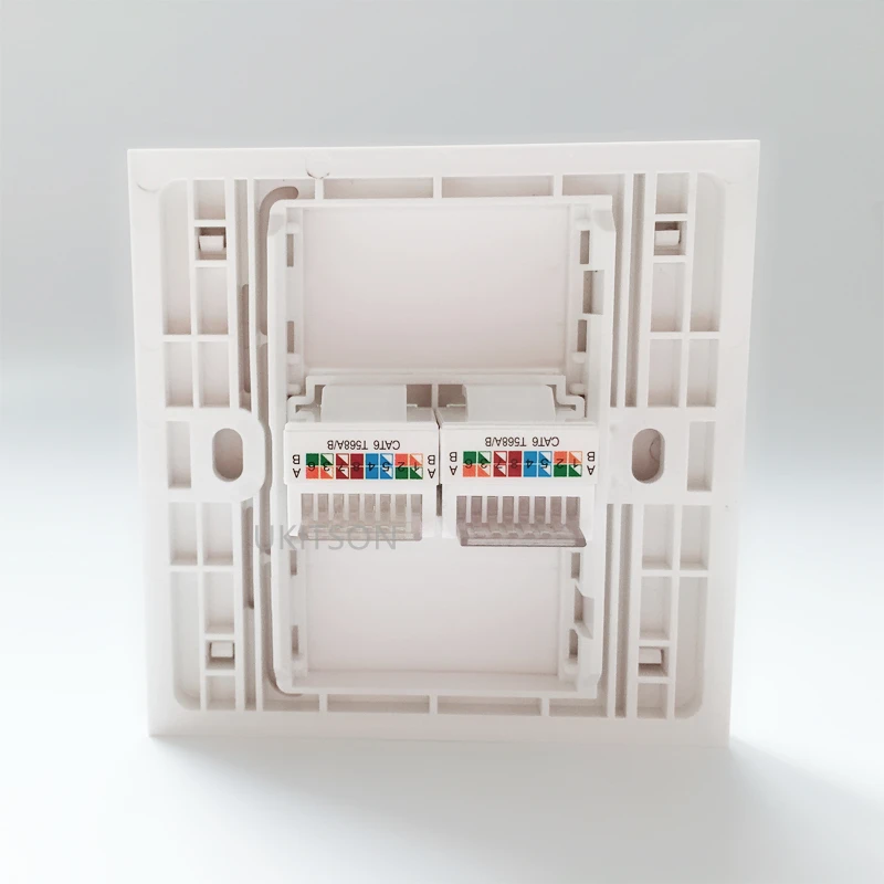 2 Ports RJ45 Face Panel pic 4