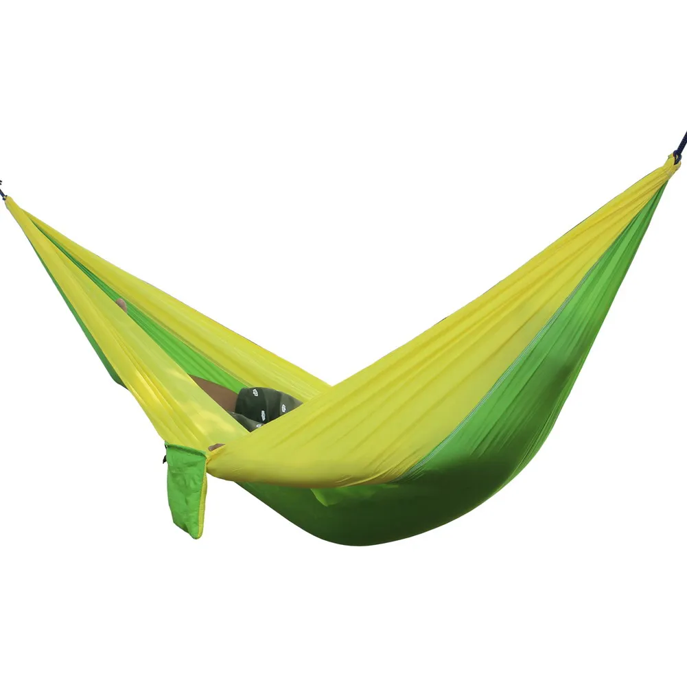 Portable Hammock 2 Person Garden Sport Leisure Camping Hiking Travel Kits hangmat Hanging Bed Outdoor Furniture Hammocks