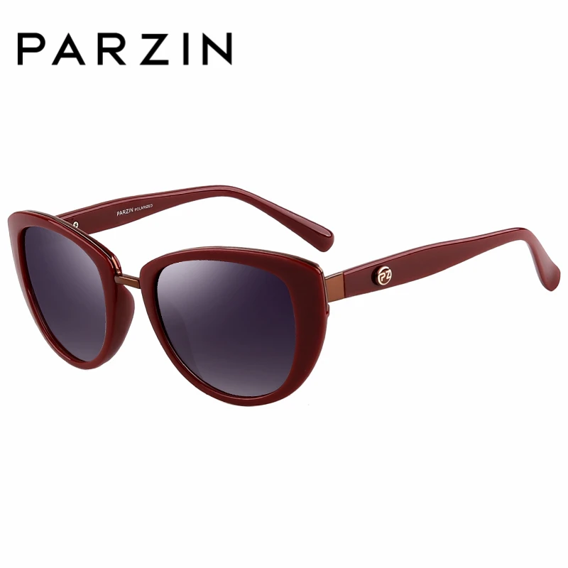 Maroon Frame Sonnenbrille uv400 Elegante Brillen beige Frauen Marke brown Großen Rahmen Frame Parzin Qualität 9507 Echt tortoiseshell Frame Polarisierte Frame Hohe Anti black ZSz6nxwE