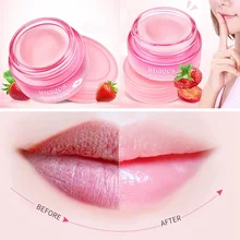 Клубничная розовая увлажняющая маска для губ разбавленный принт губ цвет губ увлажняет эссенция против морщин гель маска для губ уход косметика