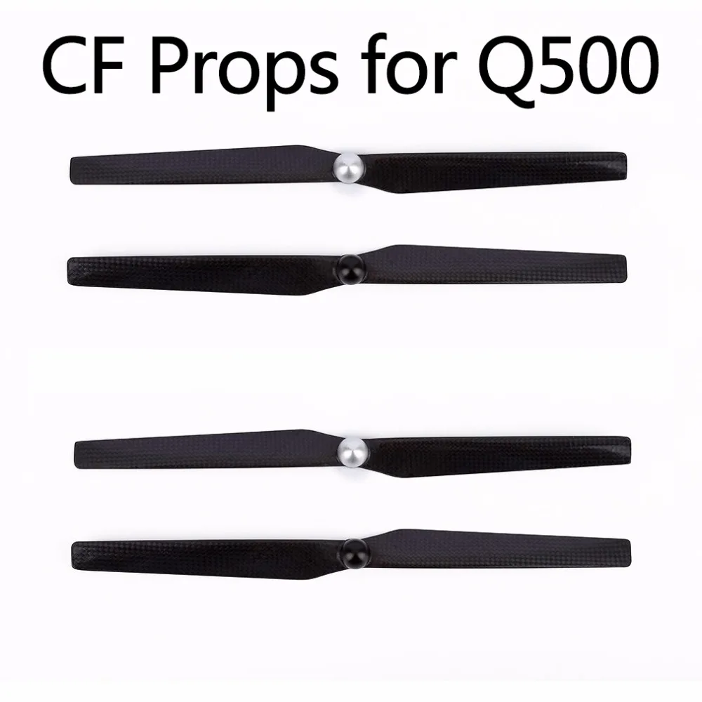 

4pcs 1303 Carbon Fiber Propeller CW CCW Blades Self-locking Quick Release Prop for Yuneec Q500 Drone Spare Parts Accessory