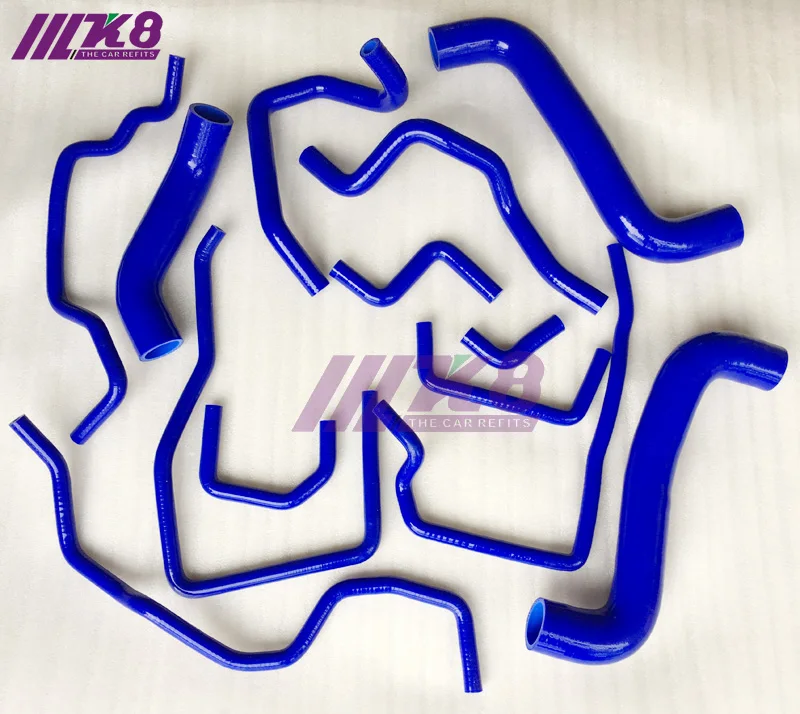 

Silicone Coolant Hose For Subaru Impreza STI GRB Vers10 (13PCS) red/blue/black