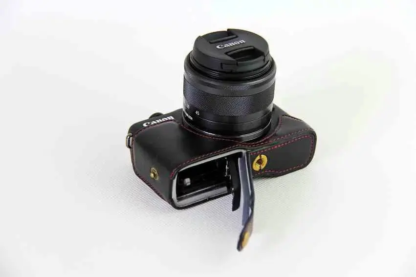 Чехол для камеры Canon EOS M3 EOSM3 5 цветов из ПУ кожи|camera bag|designer camera bagbag for canon |