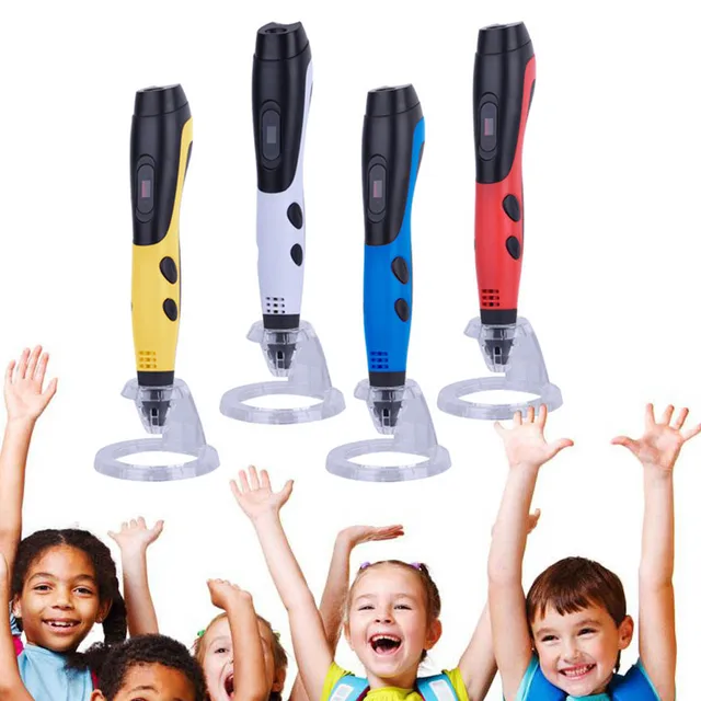 Best Offers 3D Pen with LCD Screen with 5M 1.75mm PLA Filament Perfect Gift for Kids Adults XXM8