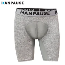 Новое поступление KANPAUSE мужские компрессионные колготки, шорты для фитнеса, спортивные шорты для тренировок, спортивная одежда