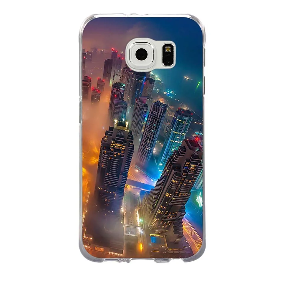 Для Funda samsung S6 силиконовый чехол ТПУ чехол для Galaxy S6 Capa мобильный чехол для телефона для Coque samsung Galaxy S6 S 6 задняя крышка сумка - Цвет: 25