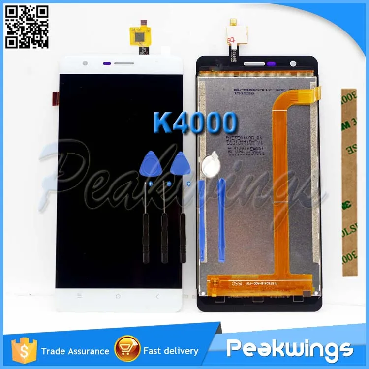 

5.0"inch Touch Screen For Oukitel K4000 LCD Display Screen With Touch Screen Assembly+Tools+3M Sticker