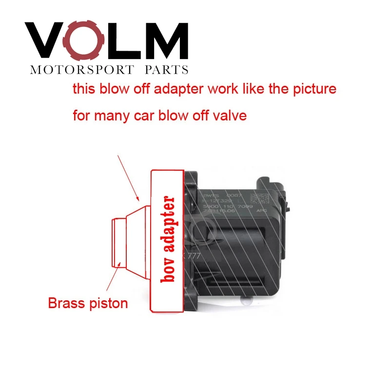 Алюминиевый ДВ переключающий клапан для vw skoda Passat Polo audi 1,4 1,8 2,0 TSI 9351